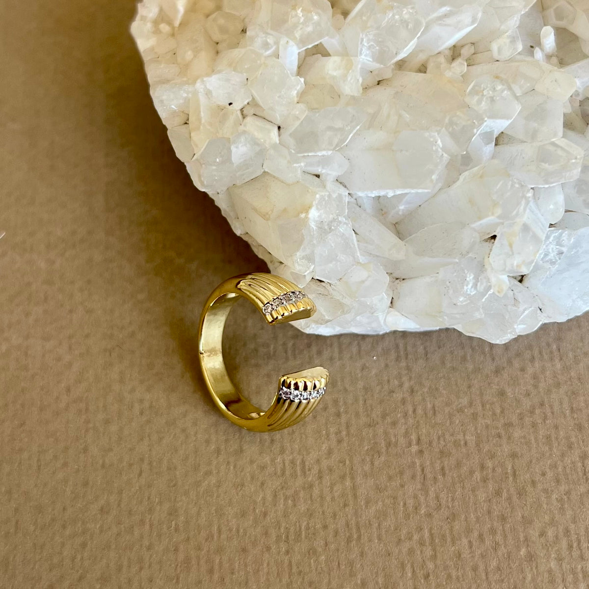 Almora | Gold Plated Ring