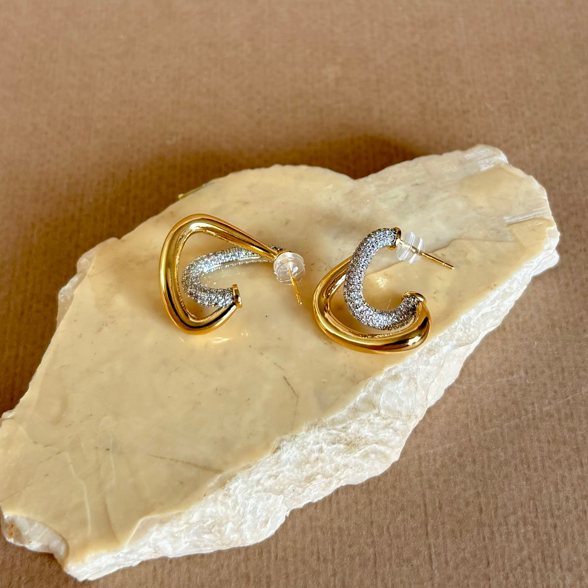 Evorian | Gold Plated Earrings