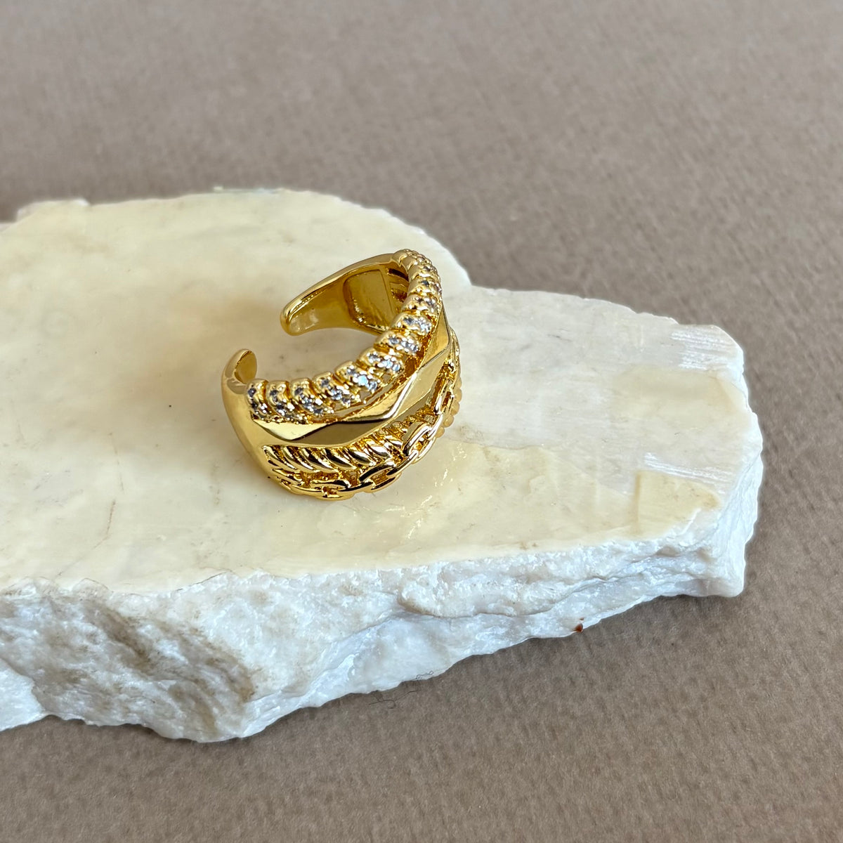 Terenza | Gold Plated Ring