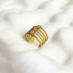 Elisa | Gold Plated Ring