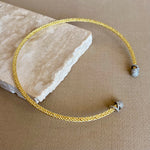 Aurnick 02 | Gold Plated Necklace [Chocker]