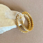 Malira | Gold Plated Earrings