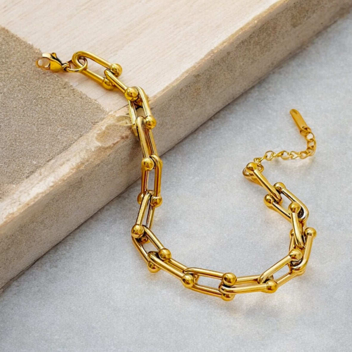 Aurora 02 | Gold Plated Bracelet