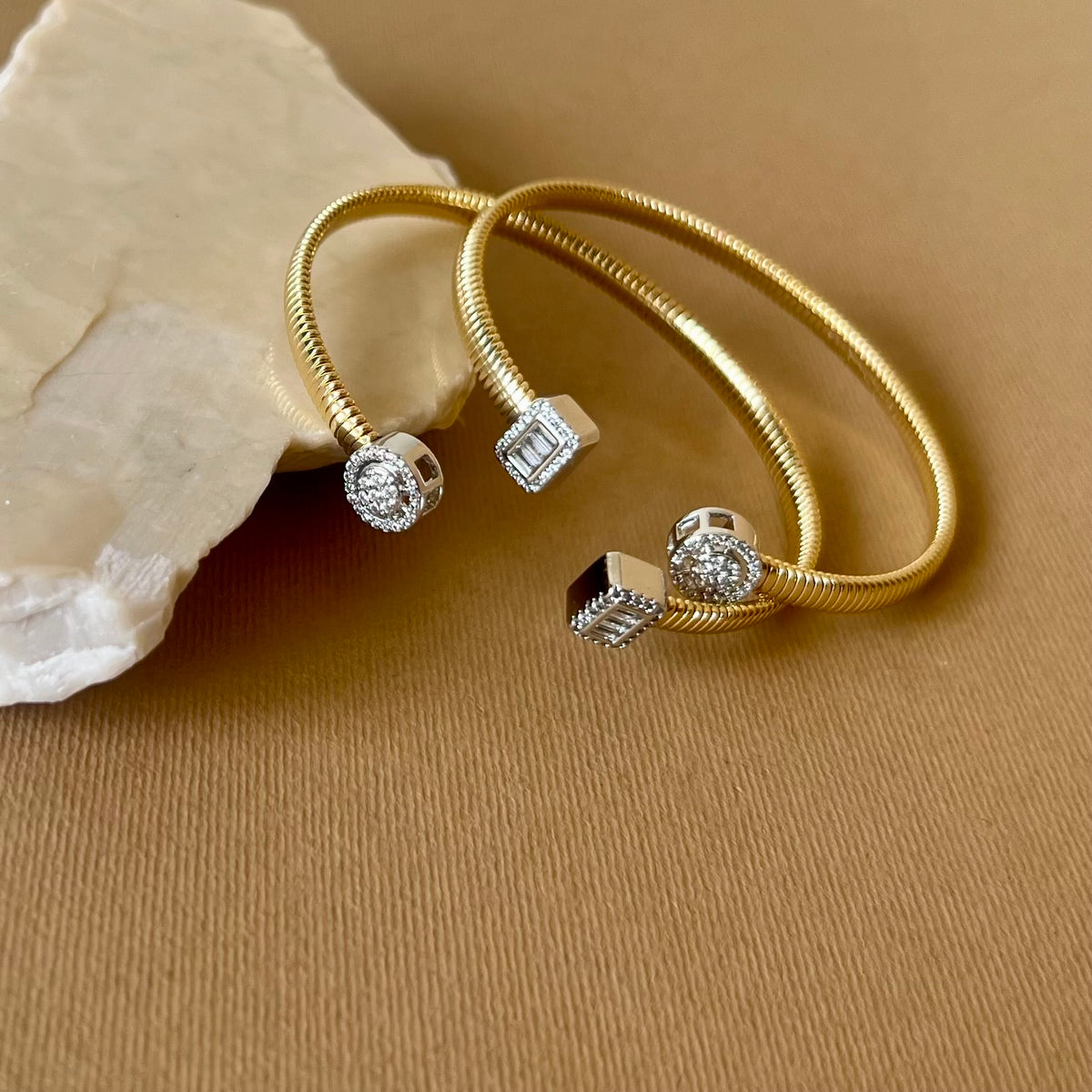 Velu | Gold Plated Bangle [ Single piece ]