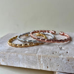Triple Dew 06 | 24K Gold Plated [Set of 3 Bangles]