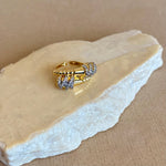 Corenya 02 | Gold Plated Ring