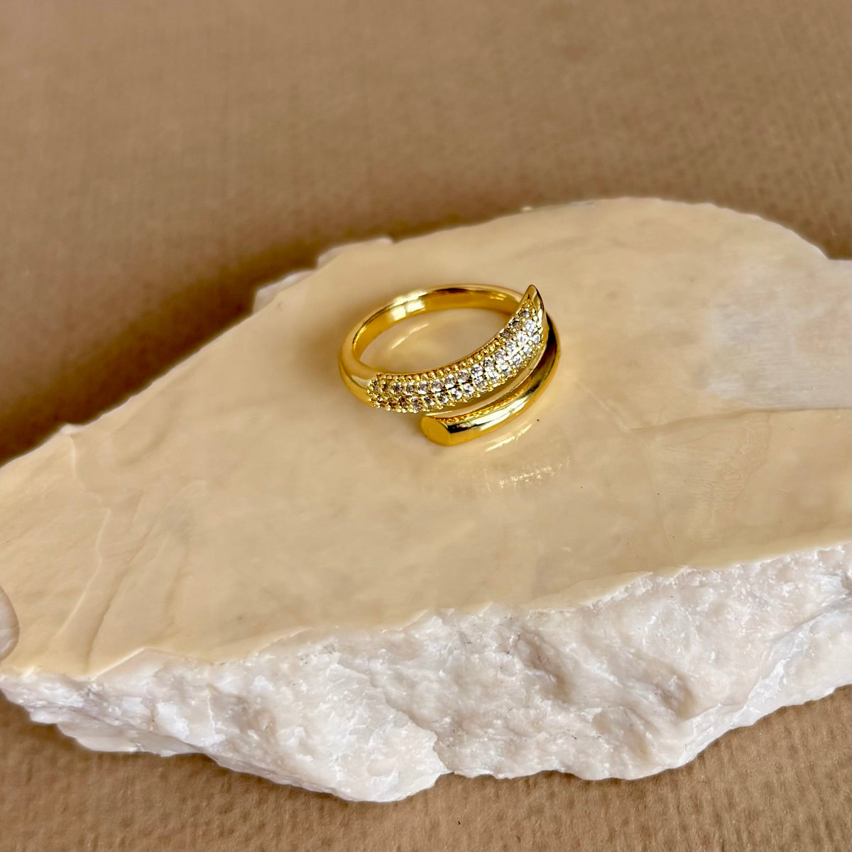Bouqie | Gold Plated Ring