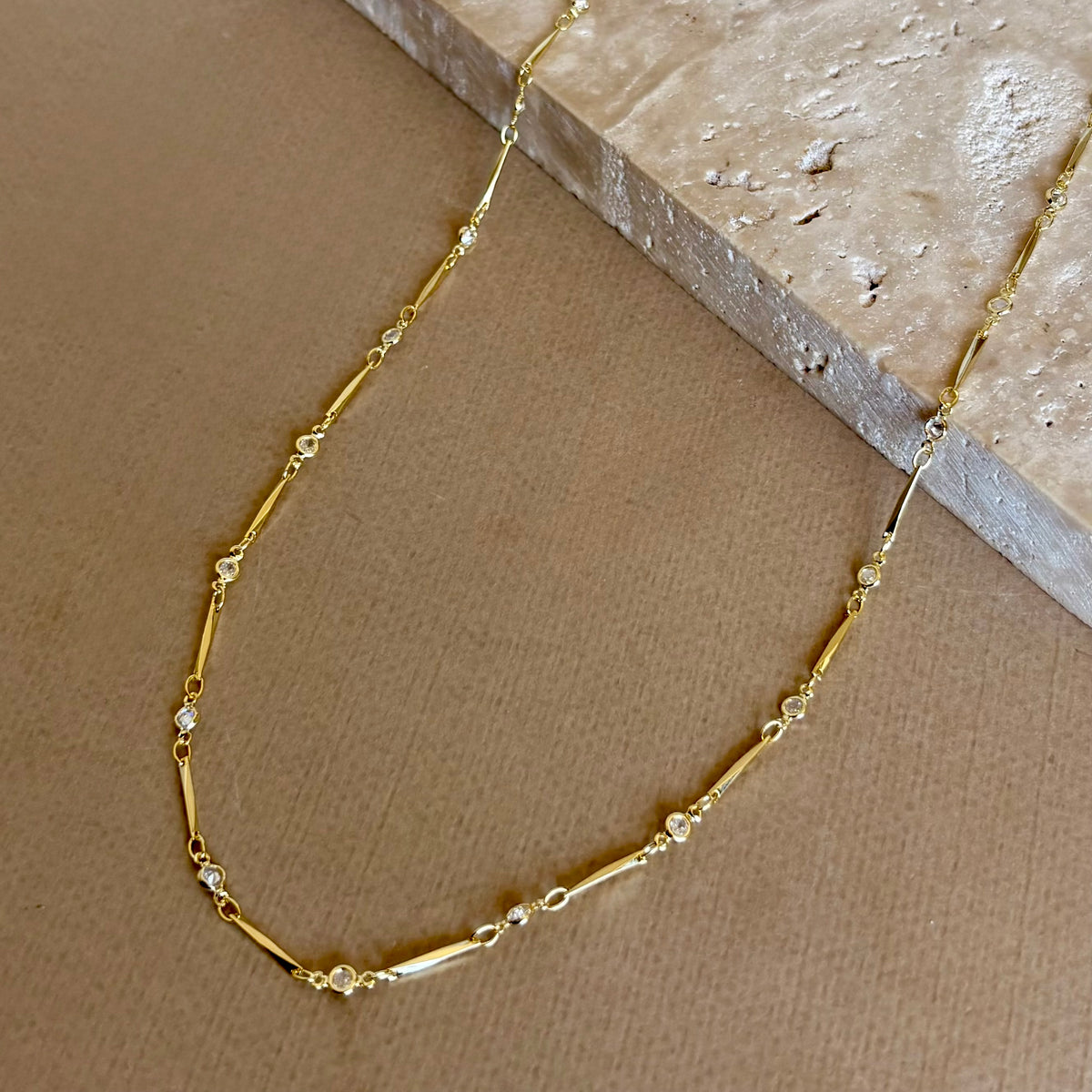 Kalissea | Gold Plated Necklace [ convertible ]