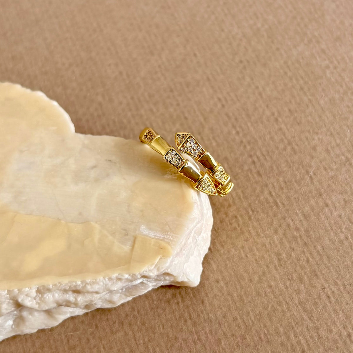Jareliah | Gold Plated Ring