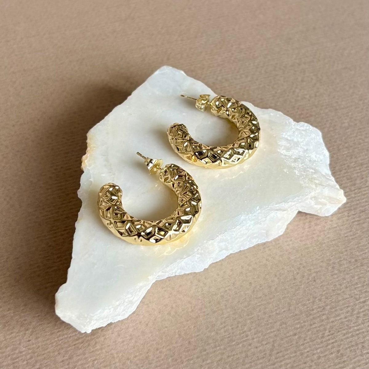 Thema | Gold Plated Earrings