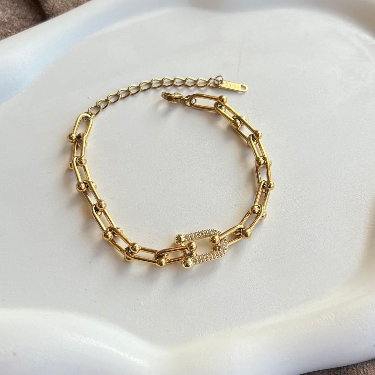 Polina 02 | Gold Plated Bracelet