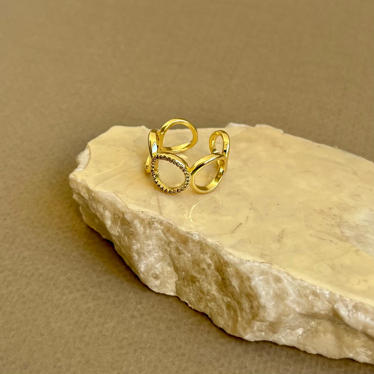 Dawzen | Gold Plated Ring
