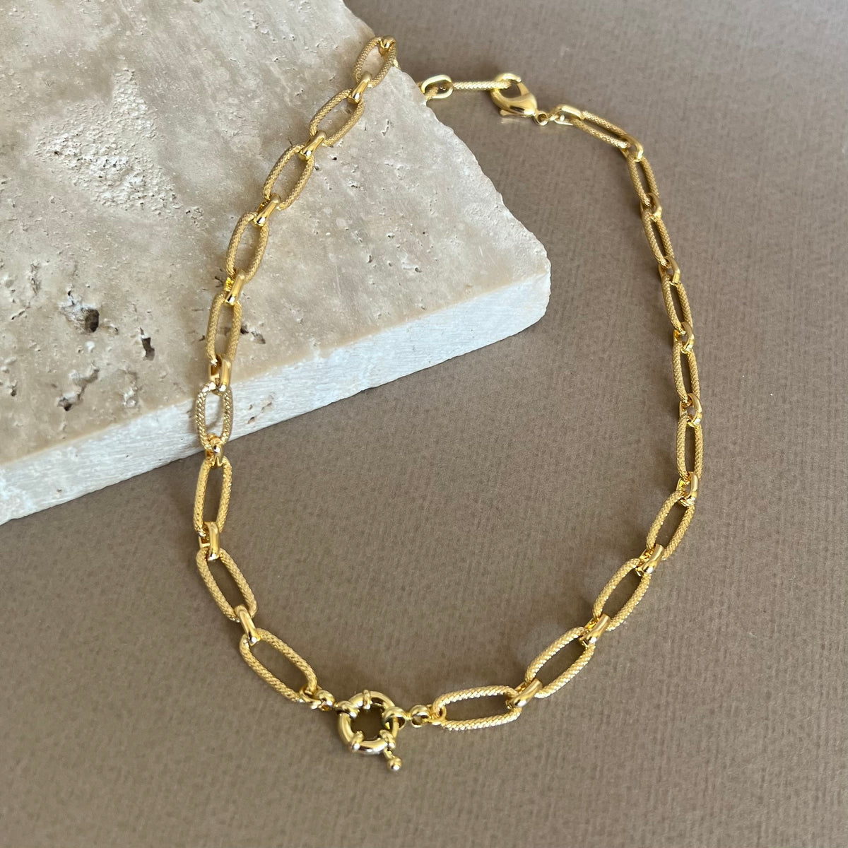 Verve 08 | Gold Plated Necklace