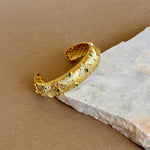 Arvion | Gold Plated Bangle