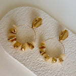 Drevan 02 | Gold Plated Earrings