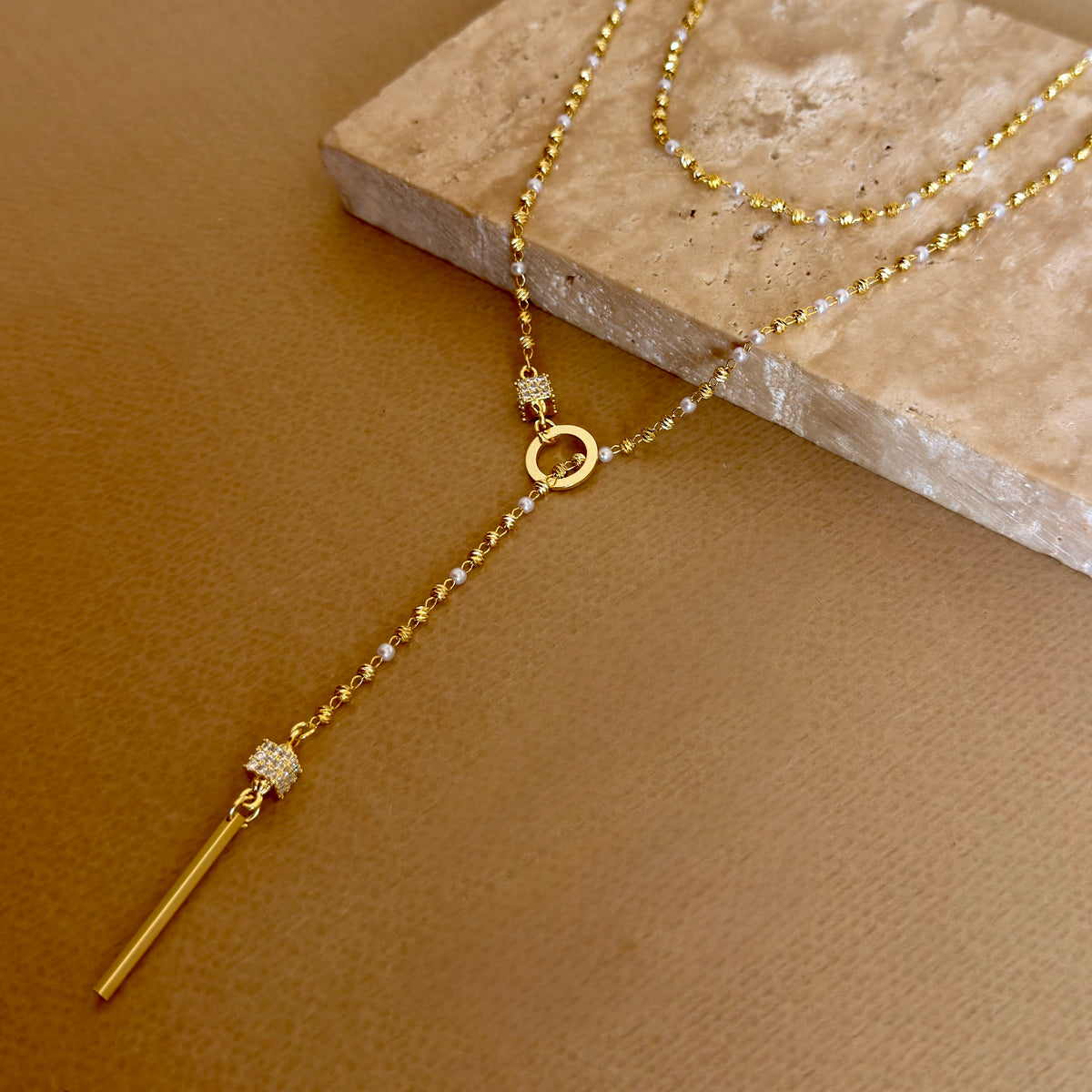 Meron | Gold Plated Necklace