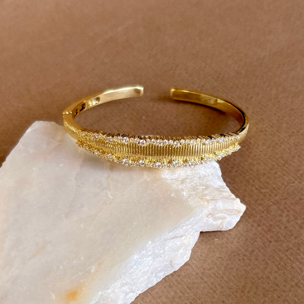 Civrel | Gold Plated Bangle