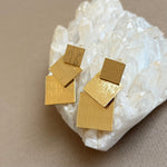 Locra | Gold Plated Earrings