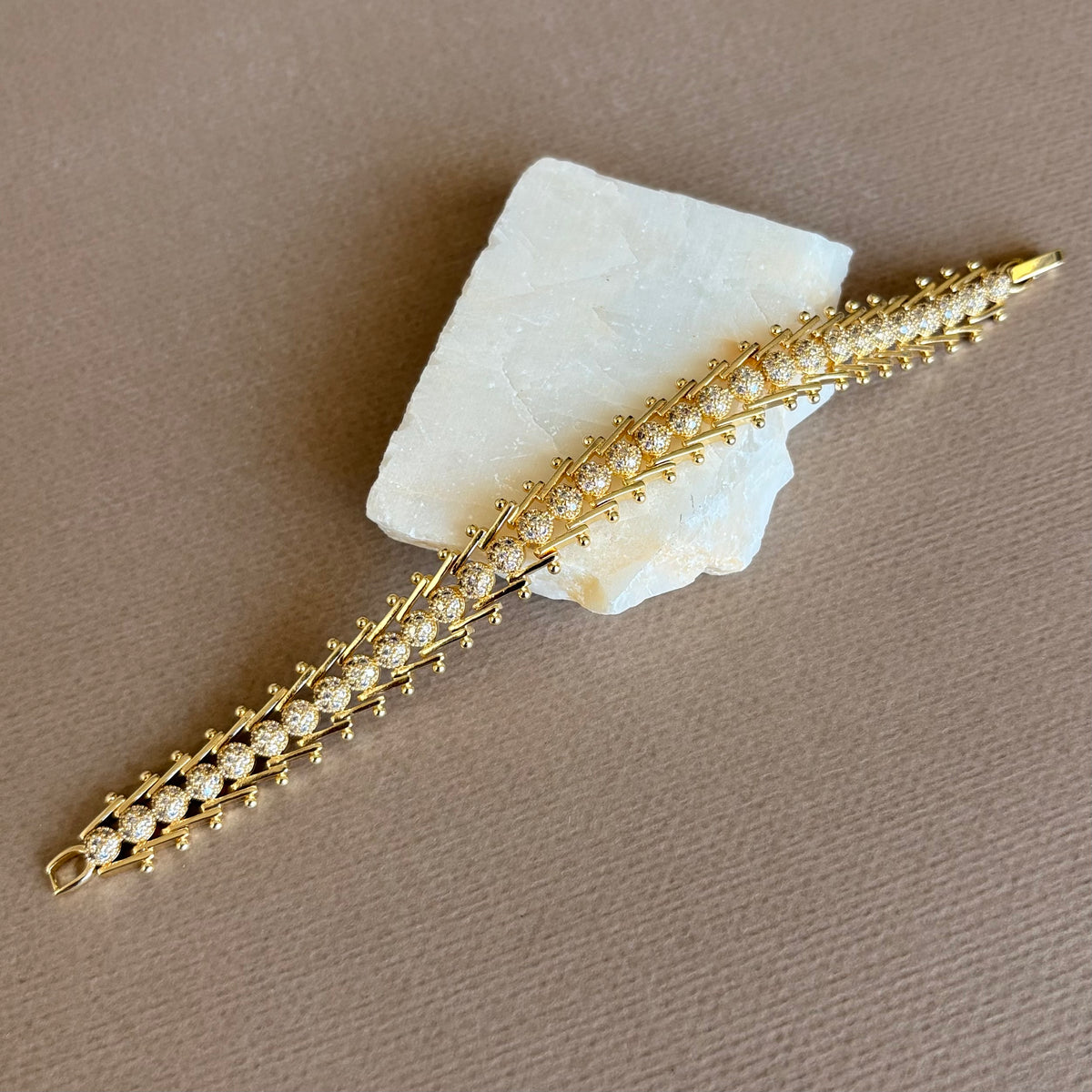 Hexari | Gold Plated Bracelet