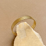 Trevoné | Gold Plated Bangle