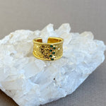 Verde | Gold Plated Ring