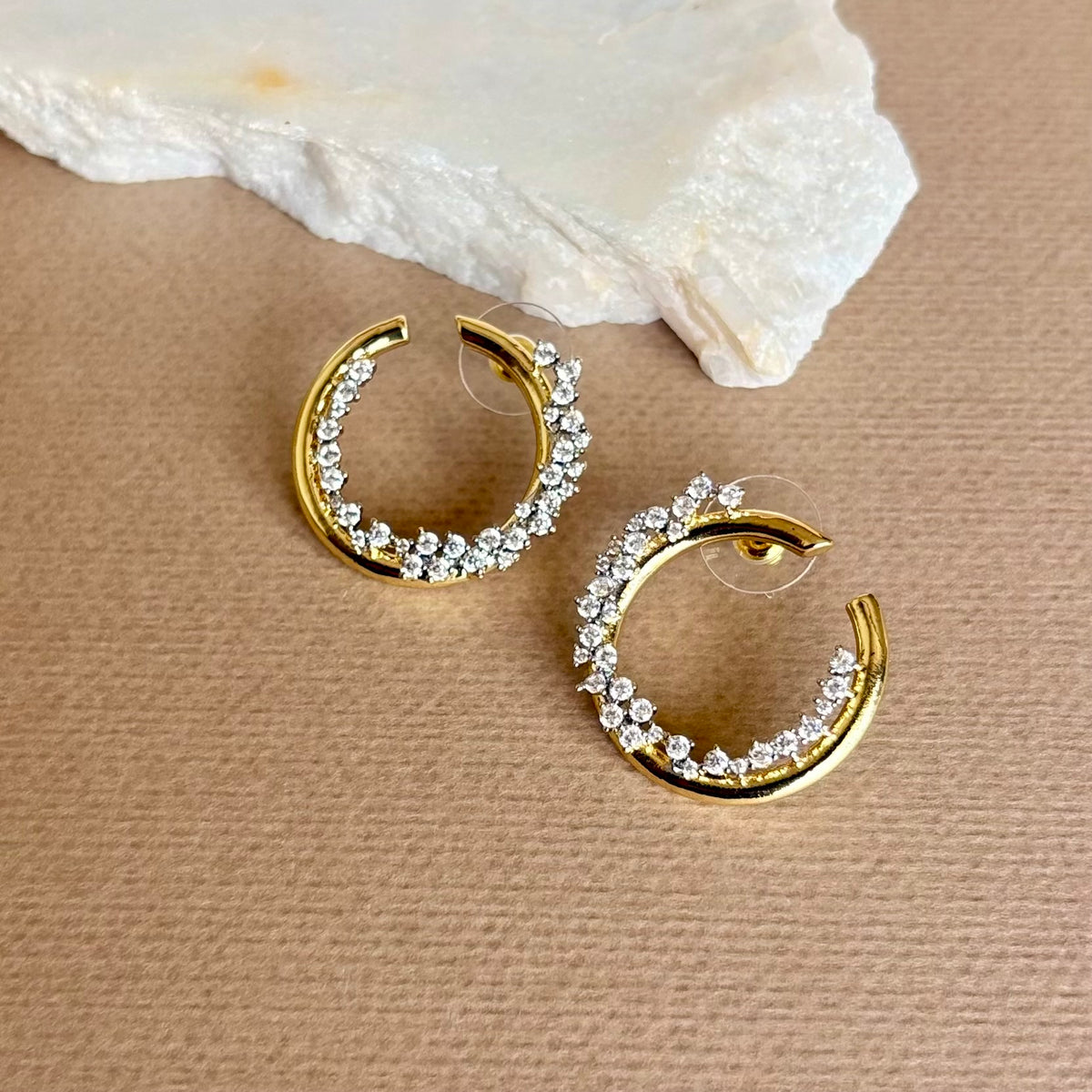 Mireno | Gold Plated Earrings