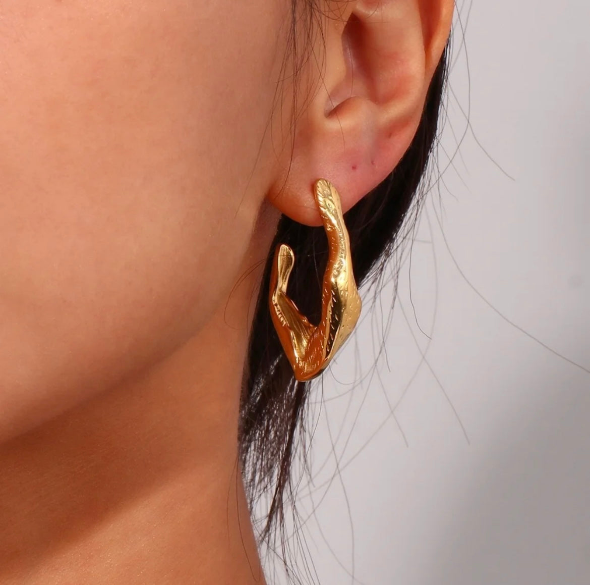 Tokyo | Gold Plated Earrings