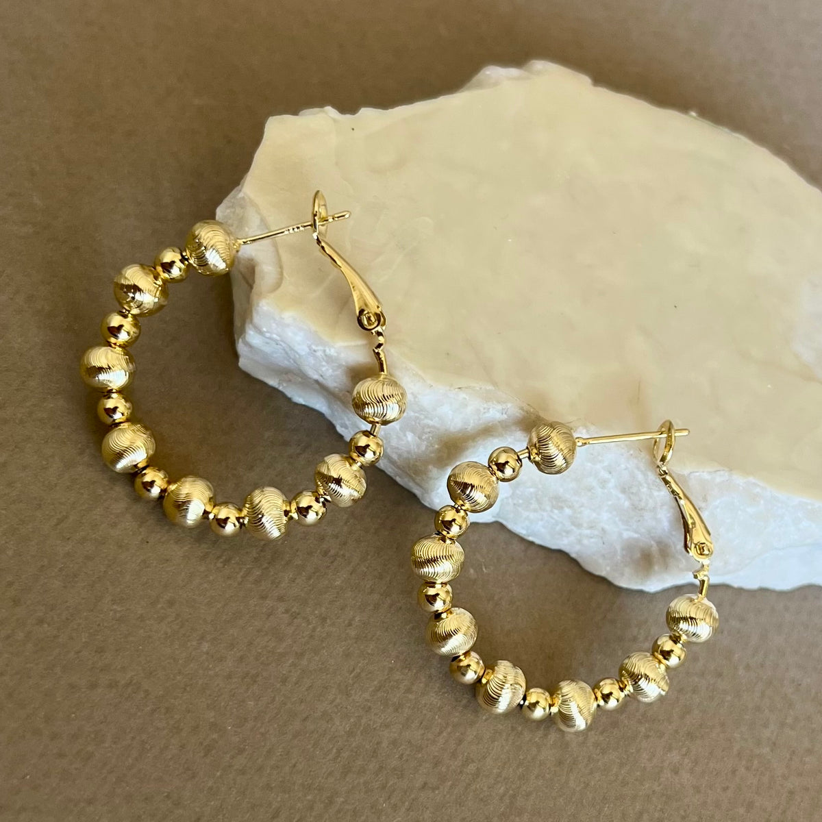 Solimr | Gold Plated Earrings