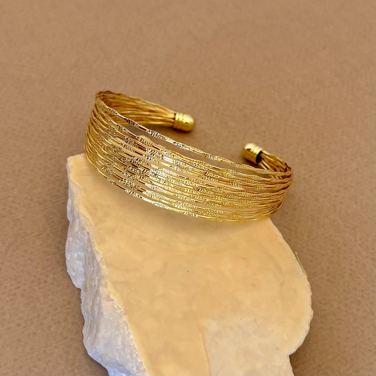 Alvienne | Gold Plated Bangle