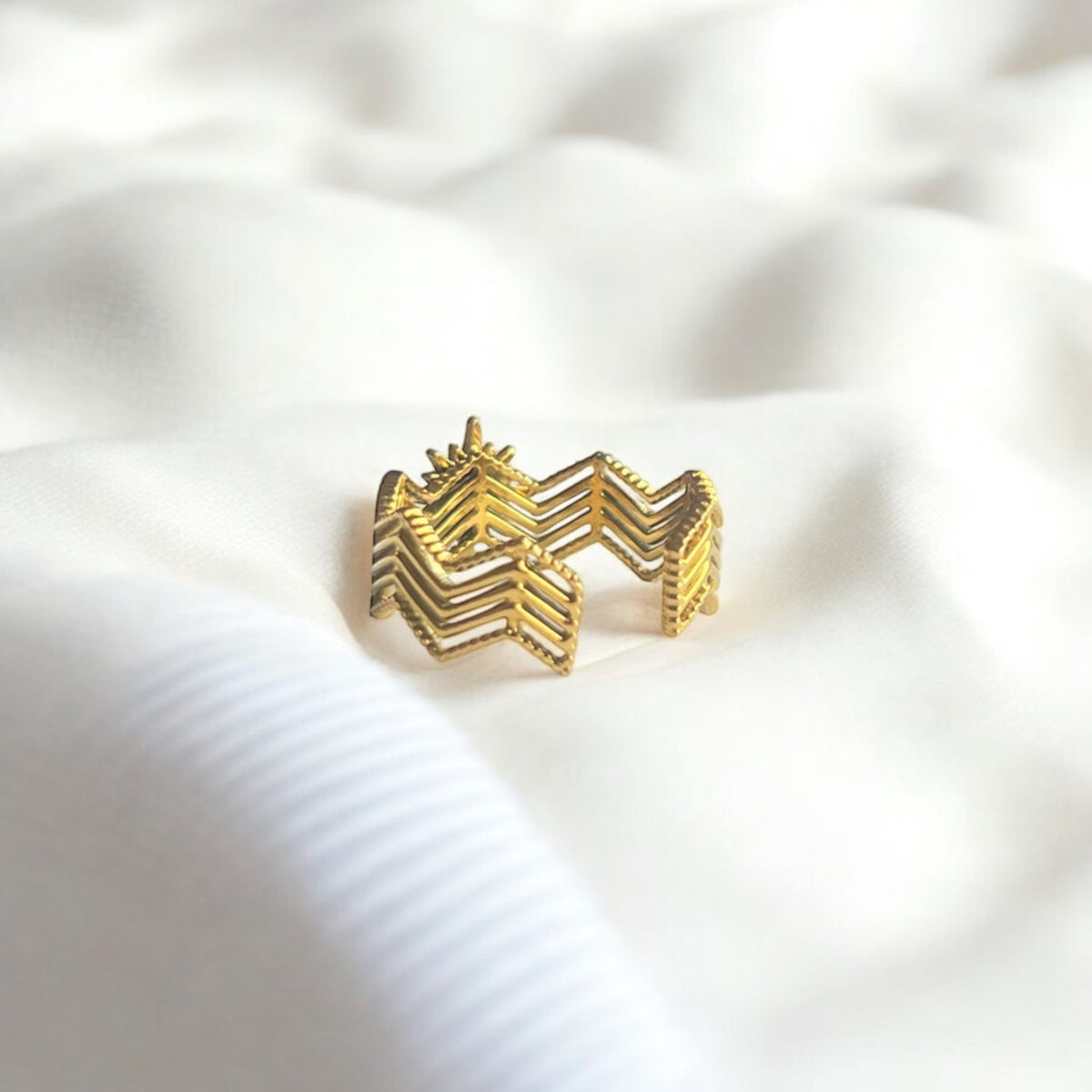 Cassidy | Gold Plated Ring