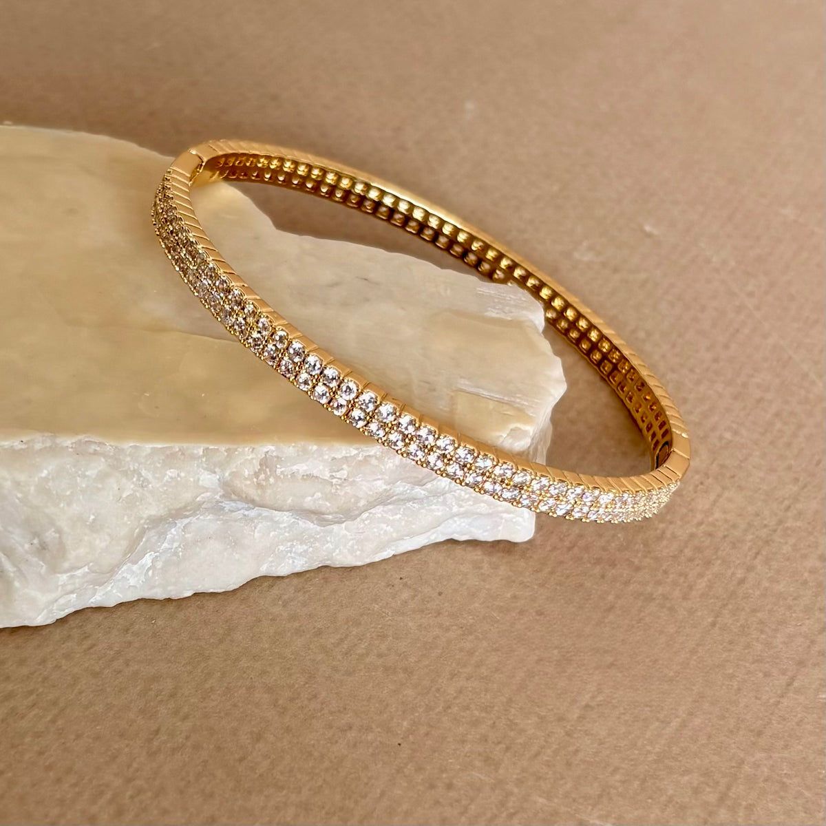 Sol | Gold Plated Bangle