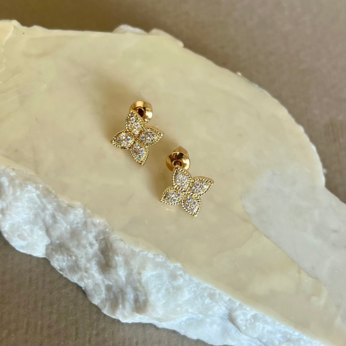 Rosan 03 | Gold Plated Earrings