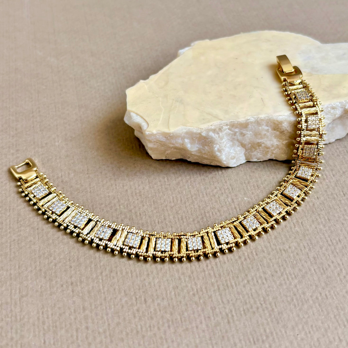 Isvane | Gold Plated Bracelet