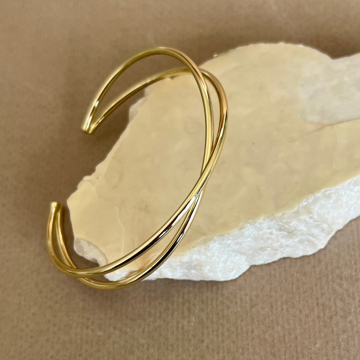 Tisra | Gold Plated Bangle