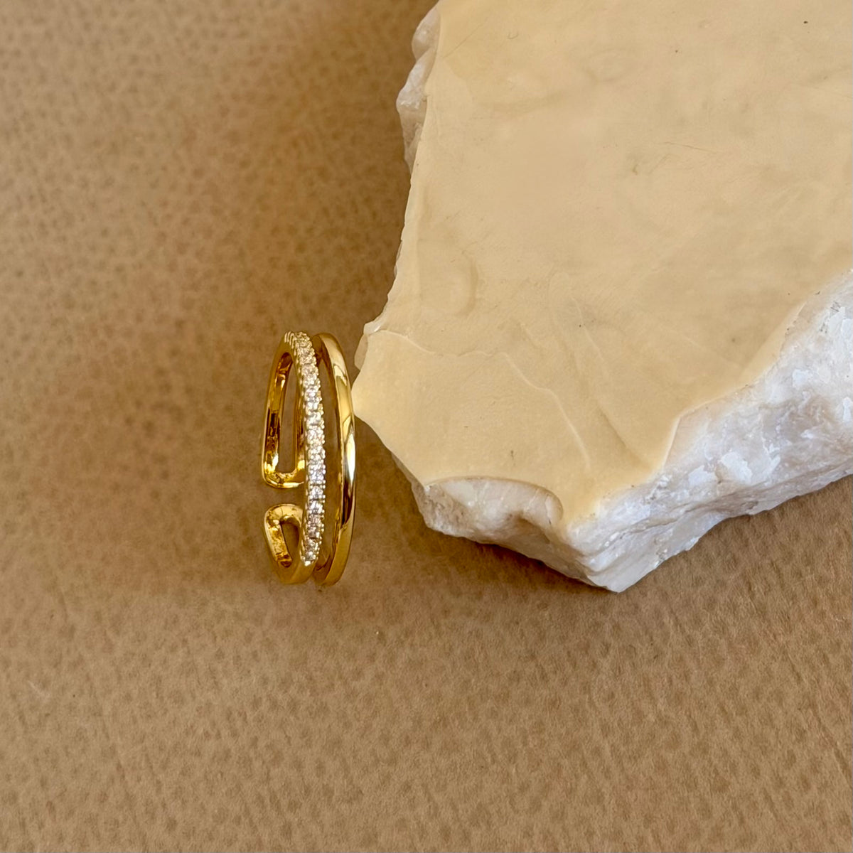 Tyron | Gold Plated Ring