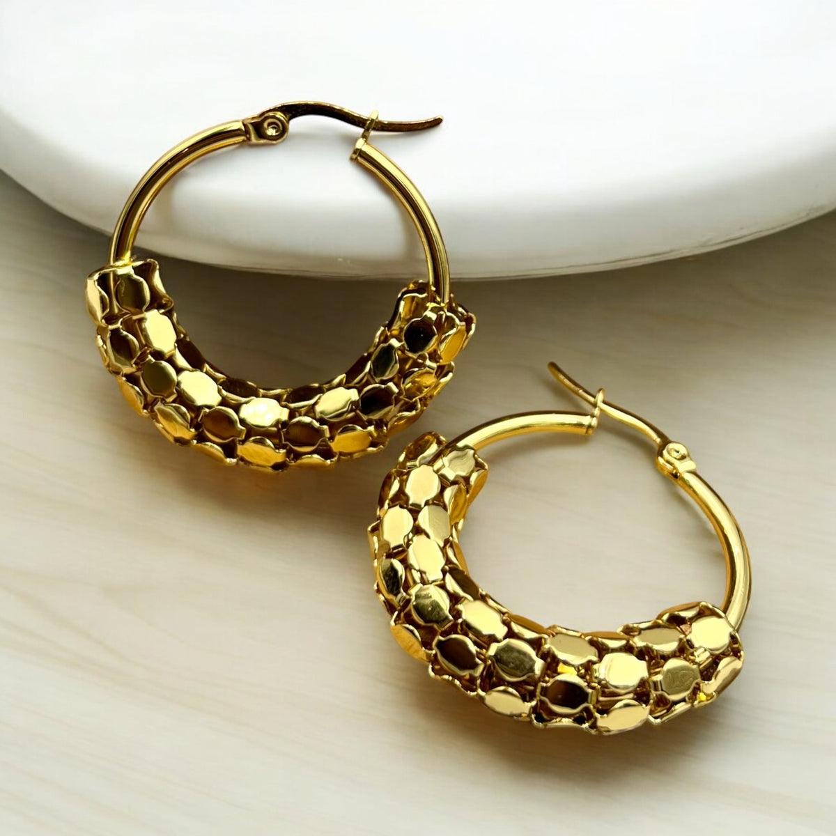 Fola | Gold Plated Earrings