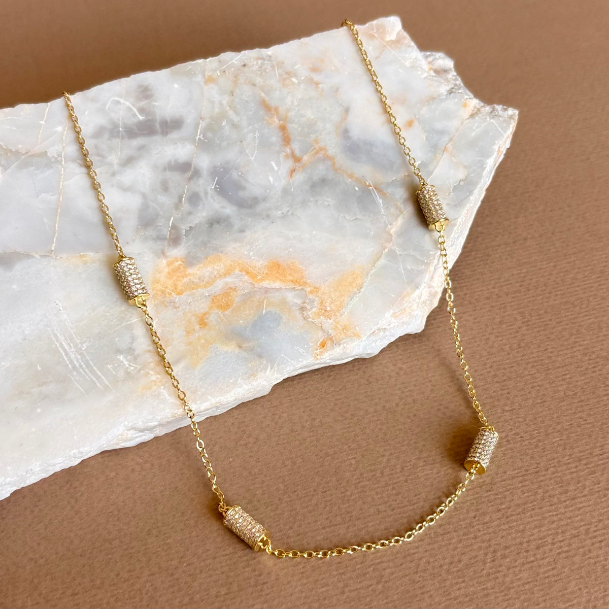 Toledo | Gold Plated Necklace