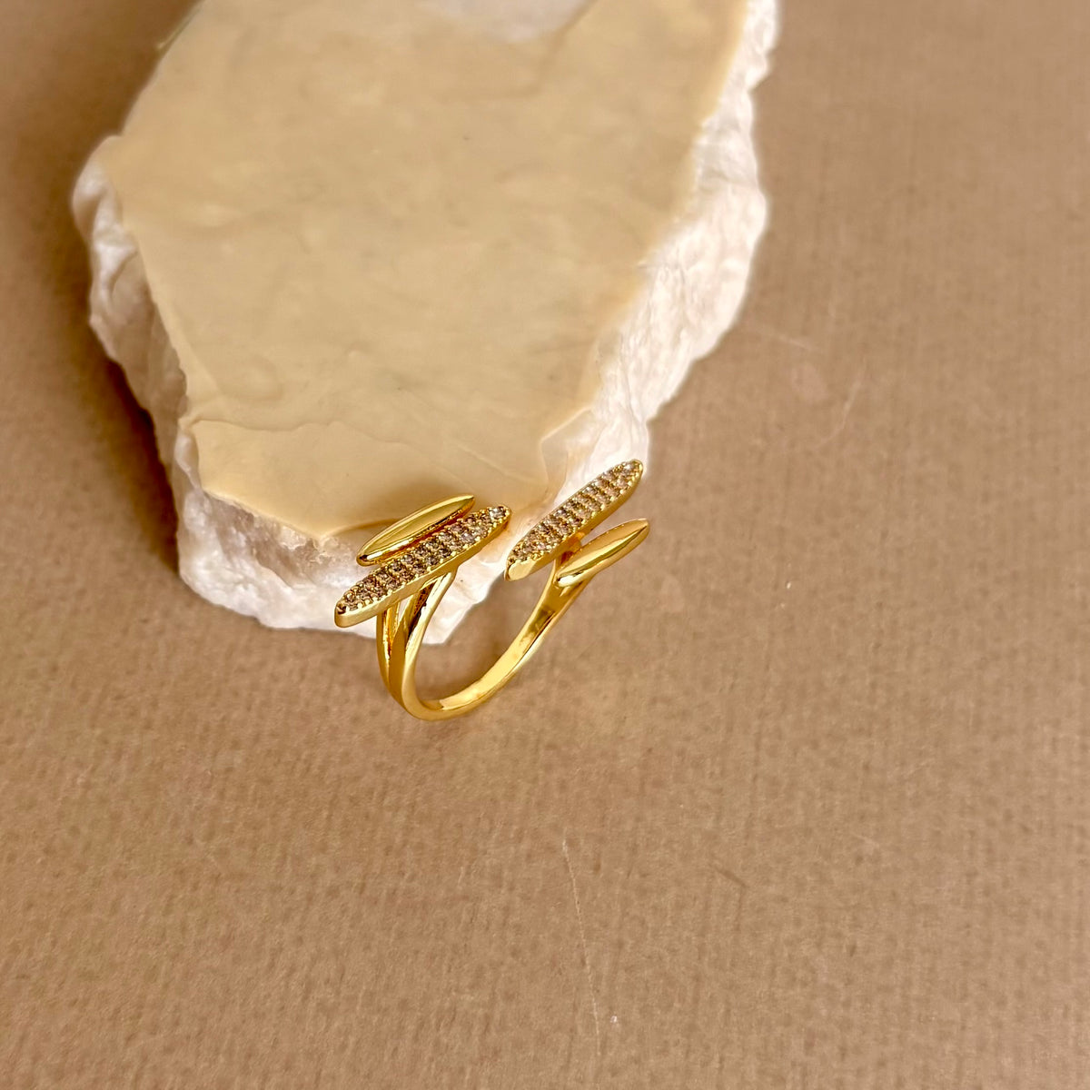 Gavielle | Gold Plated Ring