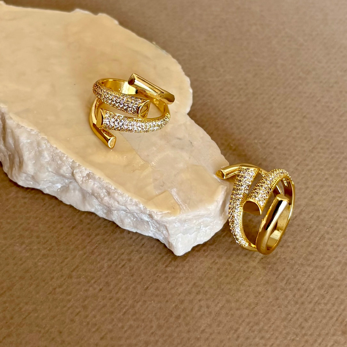 Uvarin | Gold Plated Ring