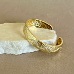 Zyra | Gold Plated Bangle
