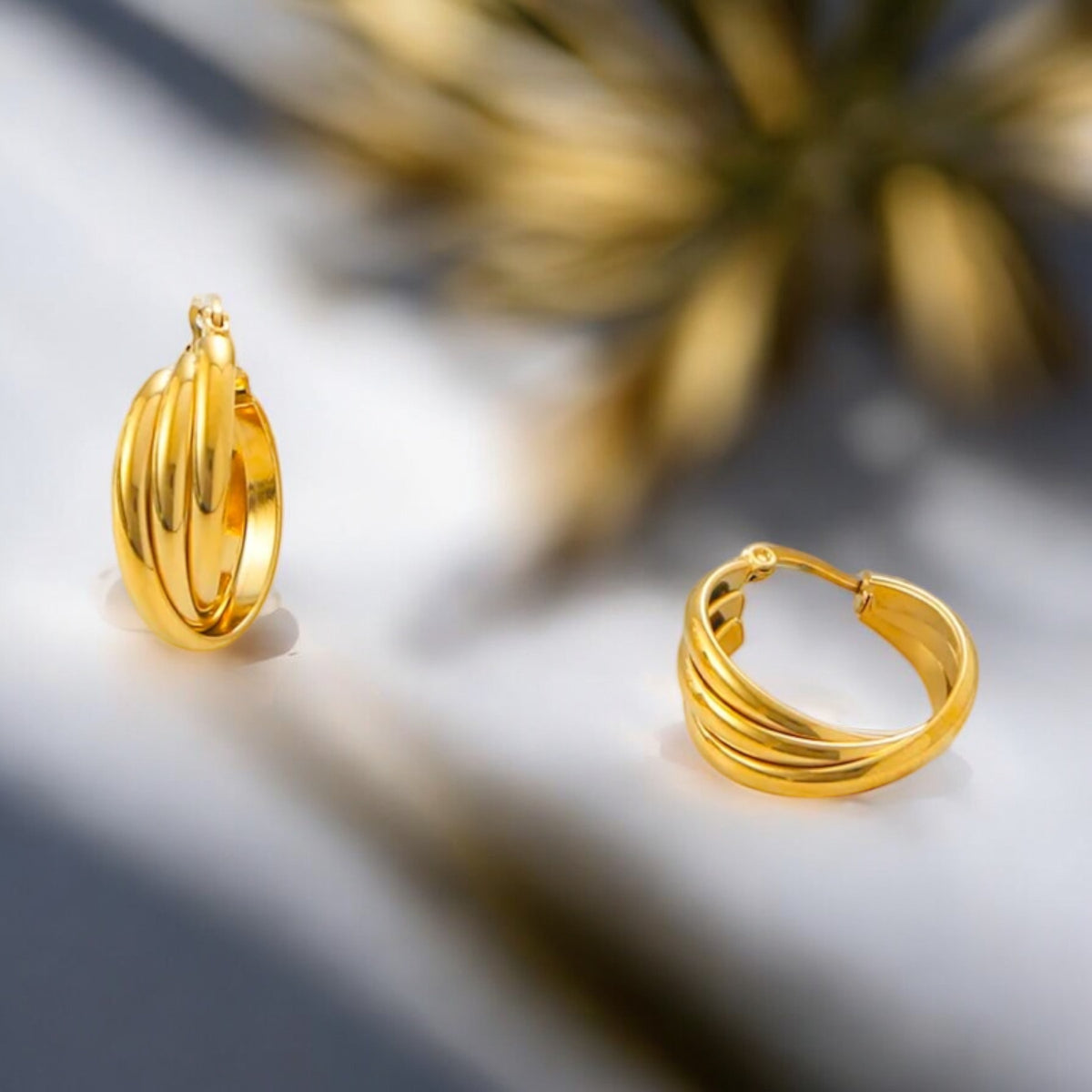 Ibiza | Gold Plated Earrings