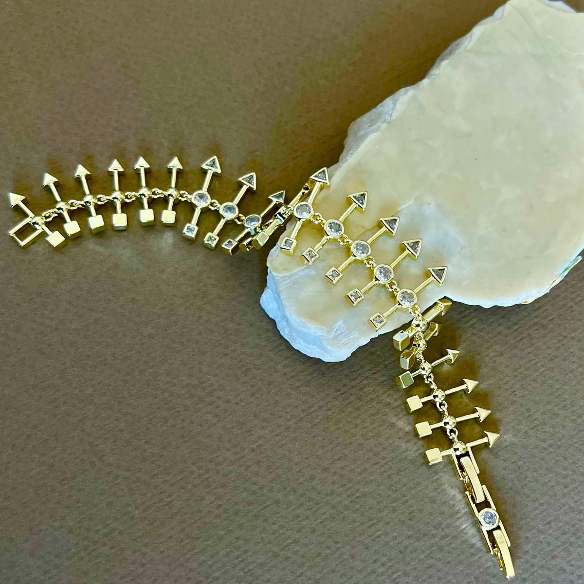 Oracle 02 | Gold Plated Bracelet