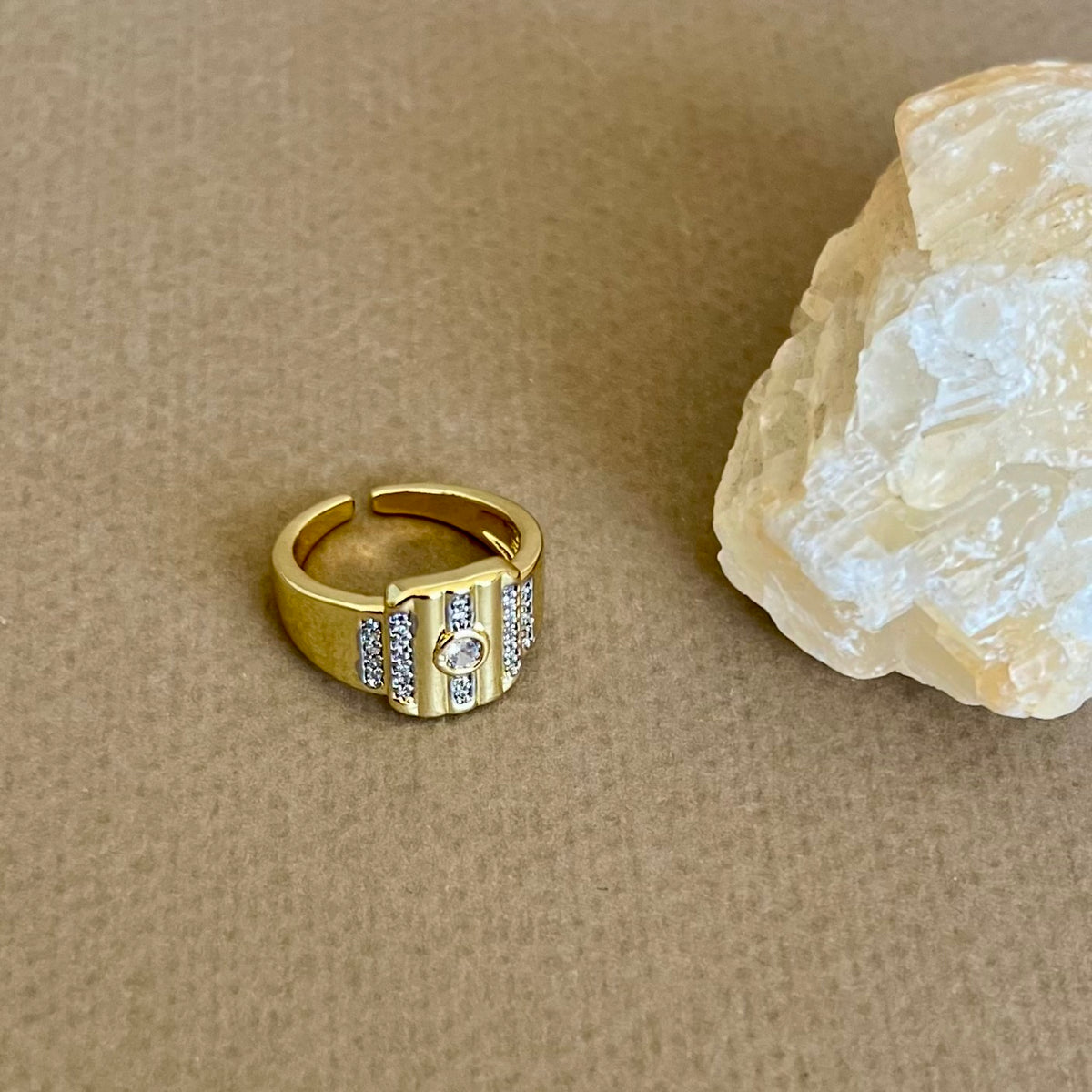 Coriel | Gold Plated Ring