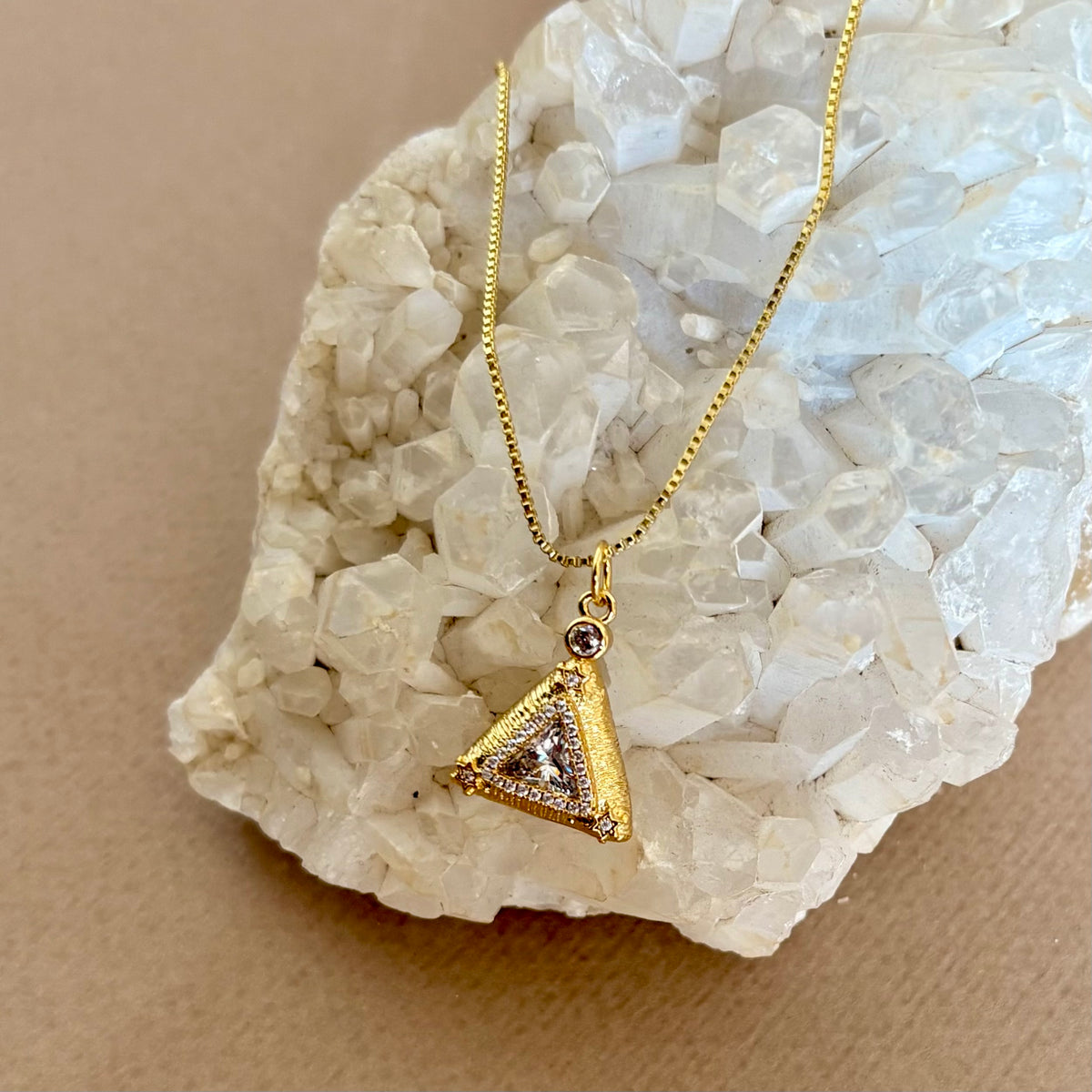 Triango | Gold Plated necklace