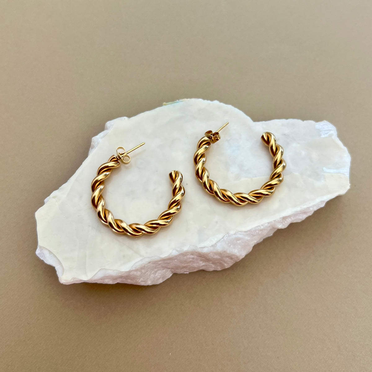 Cirelle | Gold Plated Earrings