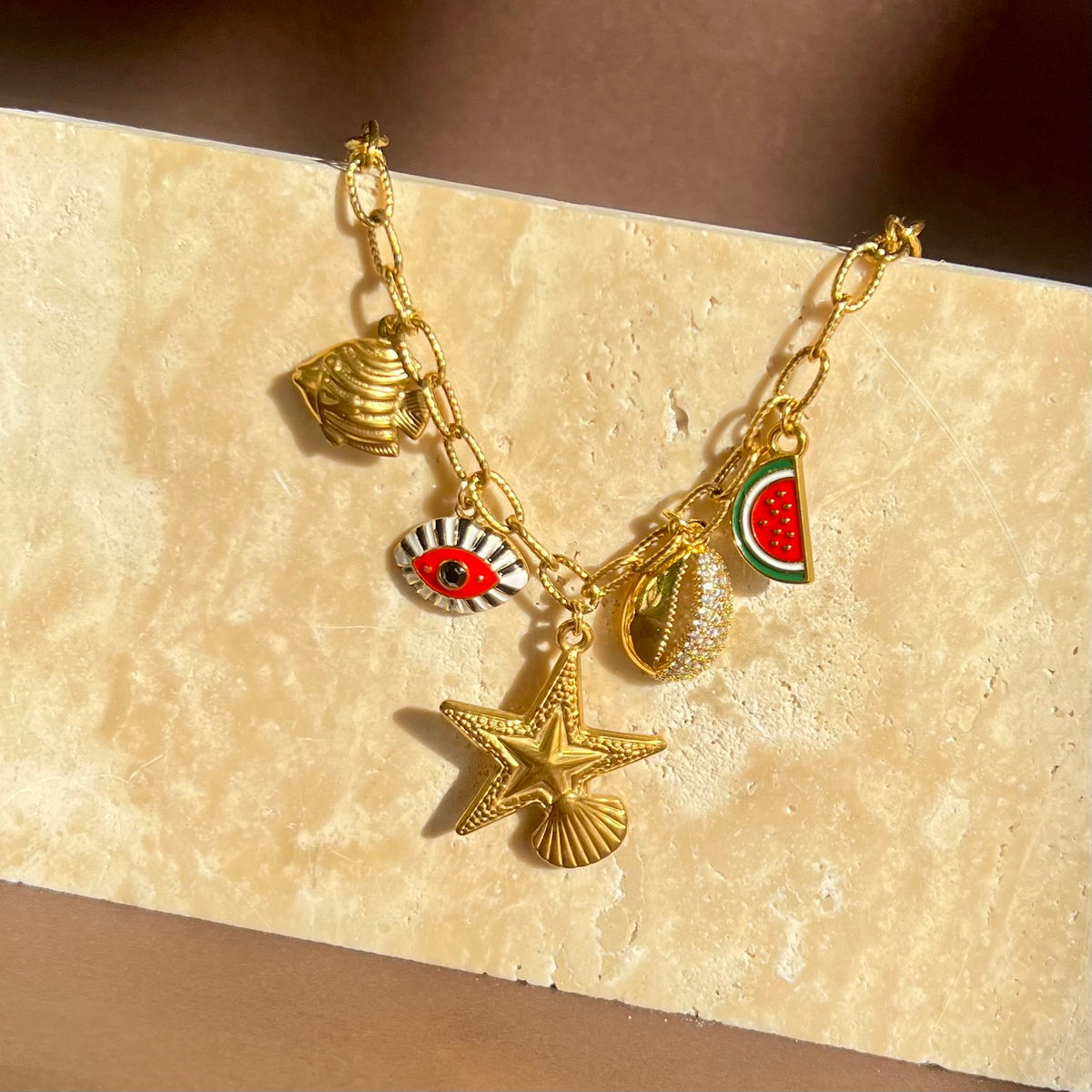 Star of The Shore | Gold Plated Necklace