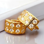 Huggies 03 | Gold Plated Earrings