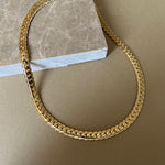 Cobra 02 | Gold Plated Necklace