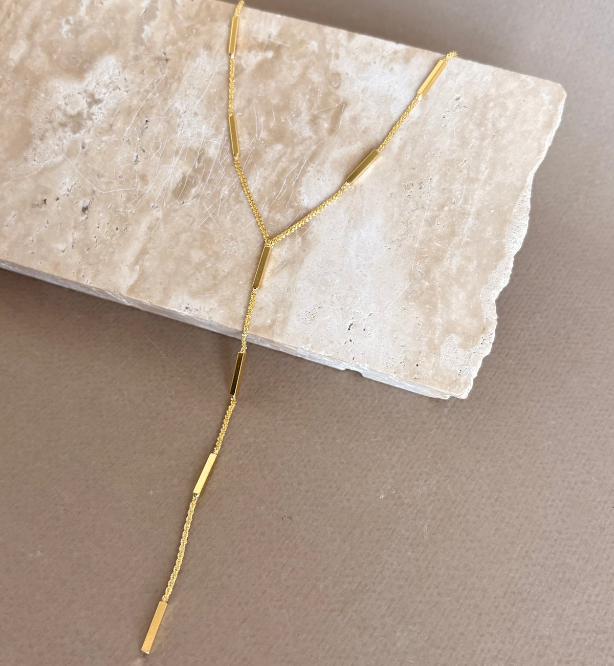 Kinetic | Gold Plated Necklace