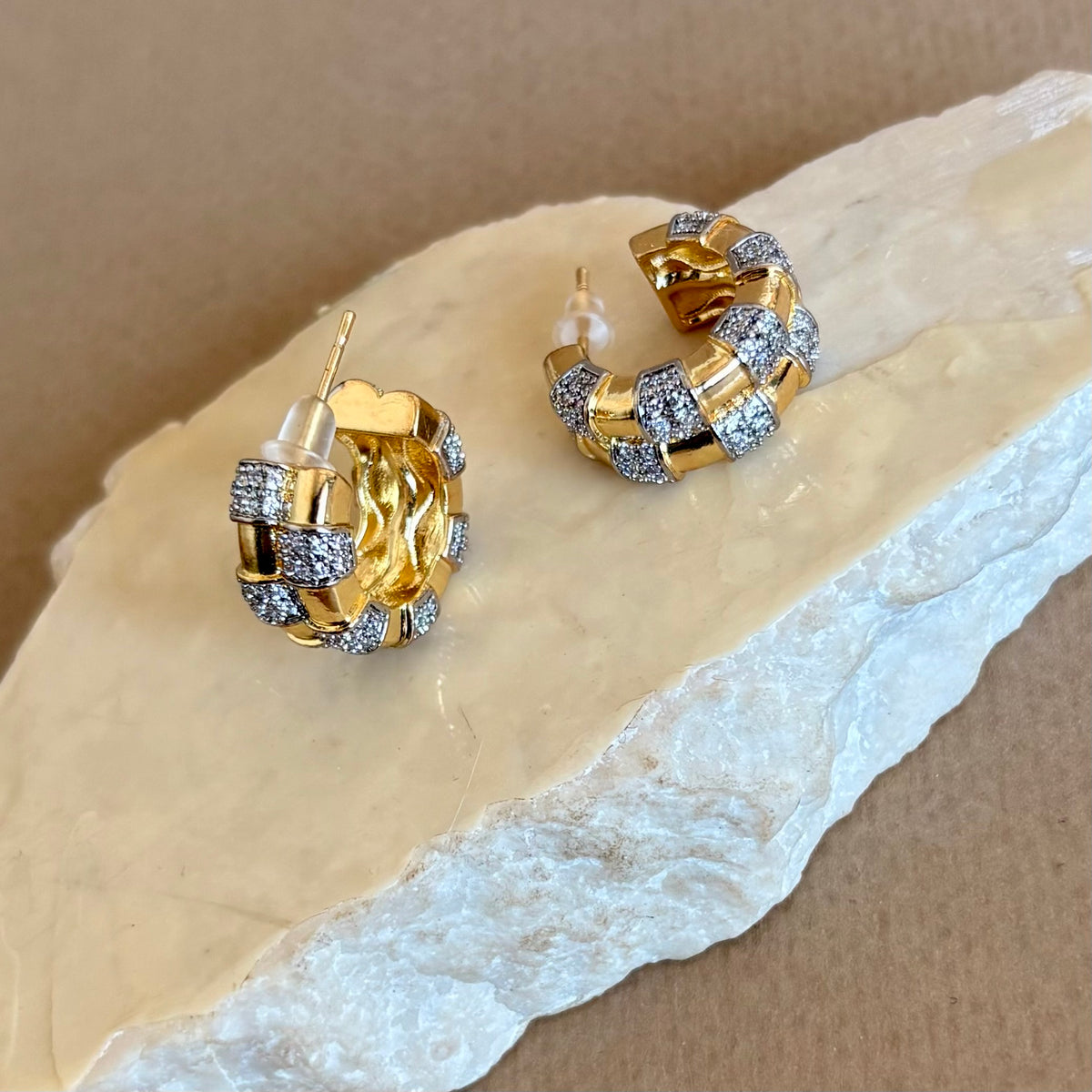 Molyn | Gold Plated Earrings